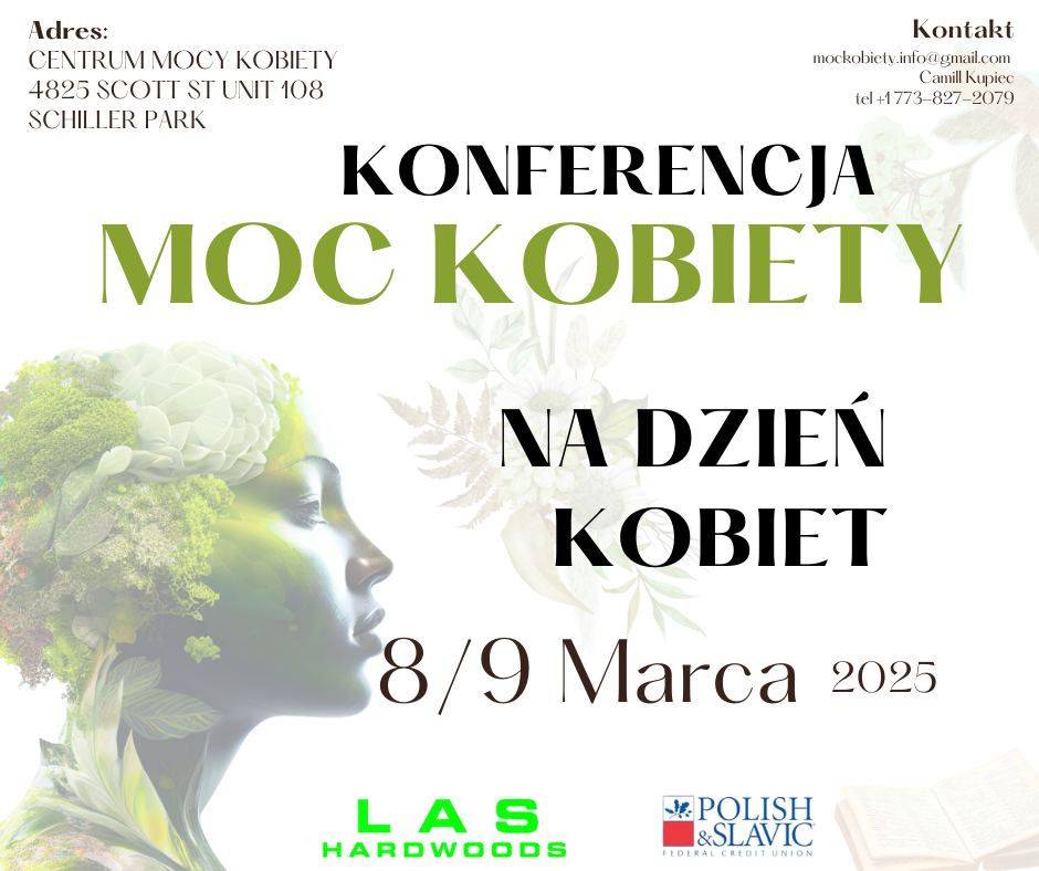 Konferencja MOC KOBIETY NA DZIEŃ KOBIET 8/9 marca