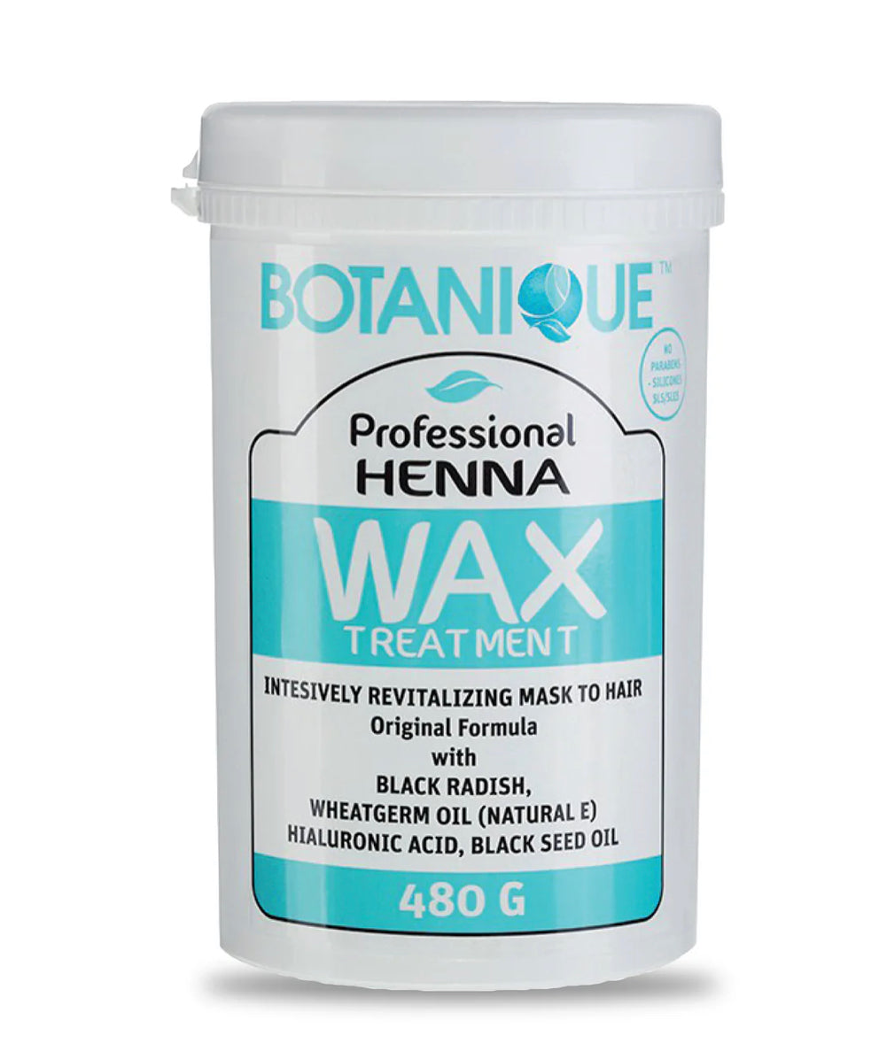 BOTANIQUE | Natural Henna Wax with Black Turnip and Nigella | - 480g